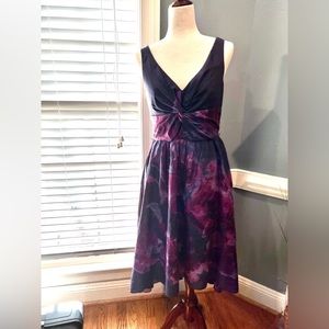 Neiman Marcus beautiful watercolor dress size 8